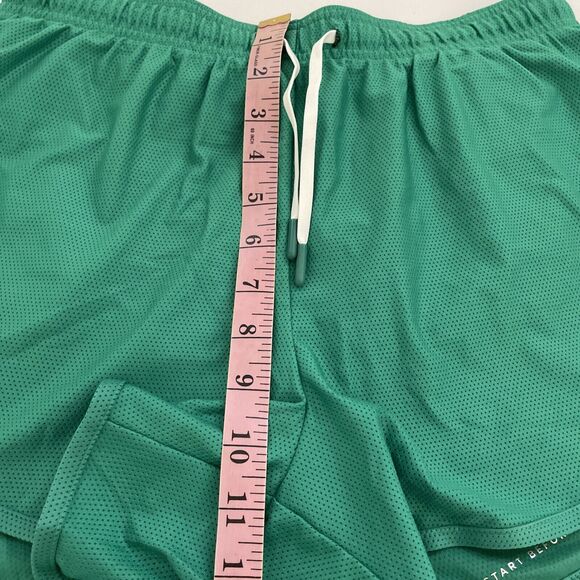 NEW FOURLAPS Women’s Pace Shorts‎ Emerald Green Small RETRO Four Laps Athleisure - Picture 6 of 11